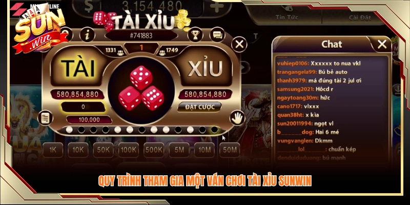 Các bước để bắt đầu tham gia một lượt chơi