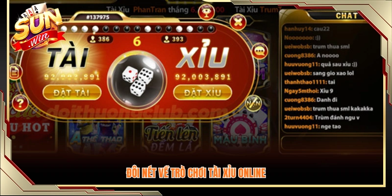 Khái quát cơ bản về hình thức chơi tài xỉu online uy tín